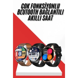 Akıllı Saat 1.5 Inç Amoled Ekran Çift Kordonlu Gps Nfc Uyumlu