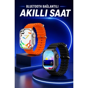 Akıllı Saat Arama Cevaplayan Bildirim Görme Yeni Nesil Bluetooth Bağlantılı