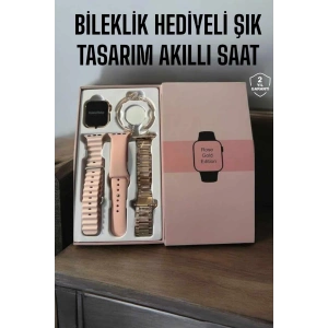 Akıllı Saat Bileklik Hediyeli Uzun Pil Ömrü Gps Takibi