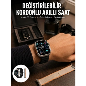 Akıllı Saat Çok Fonksiyonlu Unısex Sosyal Medya Girişli Bluetooth Bağlantılı Yeni Nesil
