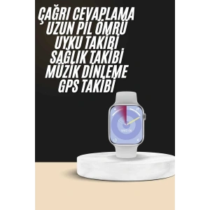 Akıllı Saat Kulaklık Hediyeli Uyku Ve Sağlık Takibi Yapabilen Uzun Ömürlü