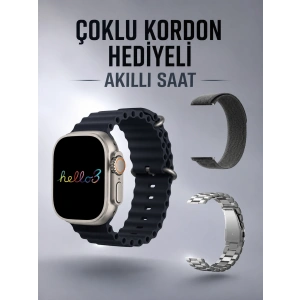 Akıllı Saat Yeni Nesil Bluetooth Bağlantılı Uyku Sağlık Takibi Gps Ve Nfc Uyumlu