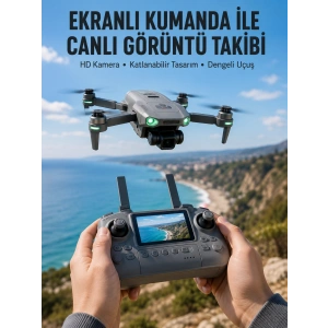 Akıllı Sensörlü Drone Canlı Görüntü Aktarımlı