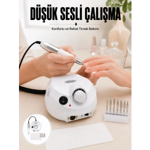 Akrilik Ve Jel Tırnaklar İçin Profesyonel Tırnak Frezesi Yeni Nesil