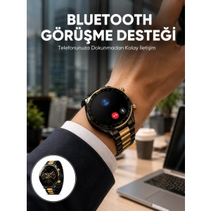 Amoled Ekran Akıllı Saat Uyku Nabız Adım Ölçer Su Geçirmez Yeni Nesil