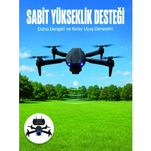 App Kontrollü Mini Drone 4k Hd Kamera, 360° Takla Ve Katlanabilir Tasarım