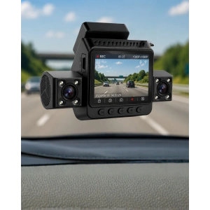 Araç Ön Arka İç Kamera Sistemi Full Hd Hareket Sensörlü Kayıt Cihazı