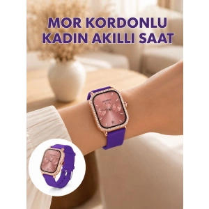 Arama Özellikli Dokunmatik Ekranlı Kadın Akıllı Saat