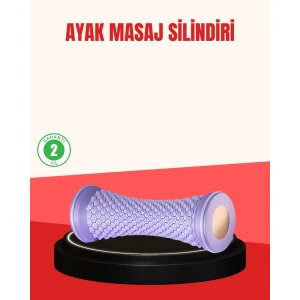 Ayak Masaj Silindiri Derin Doku Masajı Kirpi Topu Akupunktur Etkili