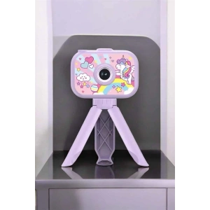Ayaklı Mini Fotoğraf Makinesi Çocuk Için Eğitici Video Kamera