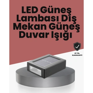 Bahçe Ve Balkon İçin Güneş Enerjili Lamba