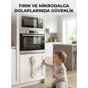 Bebek Güvenlik Dolap Kilidi Çok Amaçlı Çocuk Emniyet Kilit Sistemi
