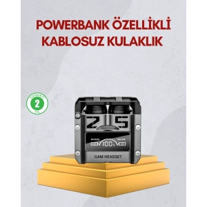 Bluetooth 5.0 Kulak İçi Kulaklık Mikrofonlu Kablosuz Model