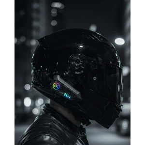 Bluetooth 5.3 Kask İçi Intercom Kulaklık 1000 M Mesafe 1000 Mah