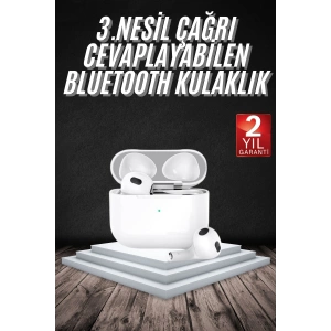 Bluetooth Kulaklık 3. Nesil Ios Android Uyumlu Yeni Nesil Wireless Charge