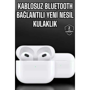 Bluetooth Kulaklık 3.nesil Kablosuz Uzun Pil Ömrü Dokunmatik Kontrol