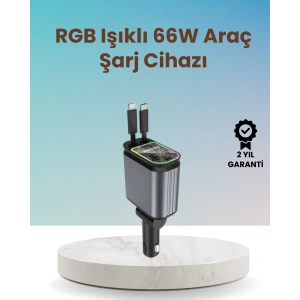 Bmw, Mercedes, Audi, Volkswagen Araçlar İçin 4’ü 1 Arada Hızlı Şarj Cihazı