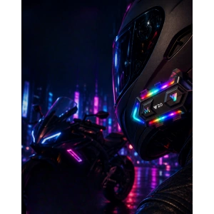 Bt5.3 Motosiklet Kask İletişim Sistemi Çift Telefon Destekli