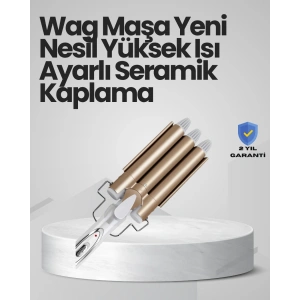 Bukle Saç Maşası – Kolay Kullanım, Sağlıklı Bukleler Yüksek Isılı