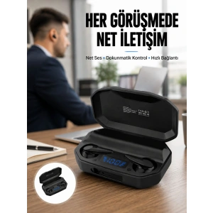 Çağrı Cevaplayabilen Akıllı Saat 5.2 Bluetooth Bağlantılı Gaming Kulaklık Yeni Nesil