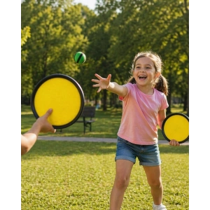 Catch Ball Set 2 Kişilik Top Yakalama Oyunu Çocuk Aktivite Seti