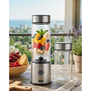 Çift Cam Hazneli Blender 16500 Rpm Buz Kırıcı Taşınabilir Blender