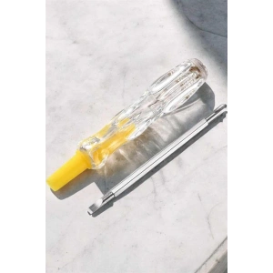 Çift Taraflı Elektrik Kontrol Kalemi Şeffaf Tornavida
