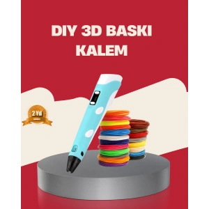 Çocuklar İçin Güvenli 3d Yazıcı Kalem