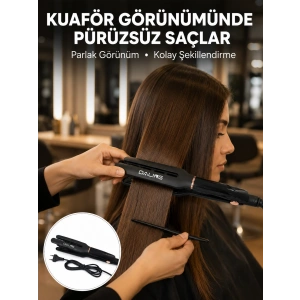 Daling Profesyonel Saç Düzleştirici Seramik Yüzey Tüm Saç Tipleri İçin Yeni Nesil