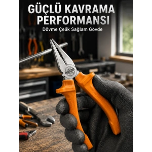 Profesyonel Dövme Çelik Pense Güçlü Kavrama El Takımı
