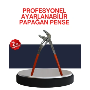 Dayanıklı Çelik Papağan Pense Ergonomik Yalıtımlı Sap