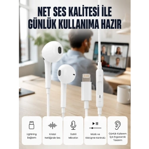 Derin Bas Ve Net Ses Özellikli Kulak İçi Kulaklık Yeni Nesil