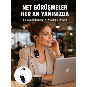 Dijital Göstergeli Bluetooth Kulaklık – Klipsli Ve Şık Tasarım Yeni Nesil