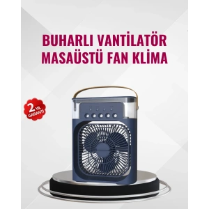 Enerji Tasarruflu Sessiz Çalışan Taşınabilir Soğutma Fanı