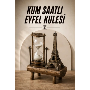 Eyfel Kuleli Kum Saati