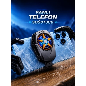 Fanlı Radyatör Soğutucu Telefon Soğutucu Tüm Telefonlara Uyumlu