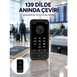 Fotoğraf Tanıma Ve Konuşma Çevirili Akıllı Tercüman Yeni Nesil