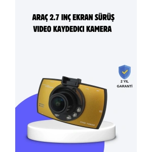 Full Hd Araç Kamerası G Sensor Gece Görüşlü Dash Cam