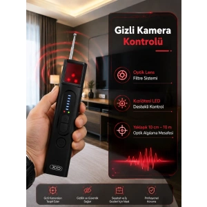 Gizli Kamera, Gps Ve Rf Sinyal Tespit Cihazı