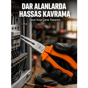 Dar Alanlarda Hassas Çalışma İçin Dövme Çelik Kargaburun