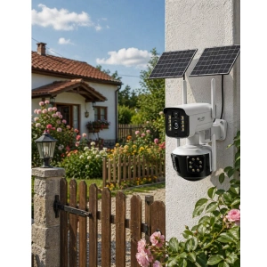 Güneş Enerjili Arsa Kamerası 4g Sım Kartlı Gece Görüşlü Solar Kamera 2 Yıl Garantili