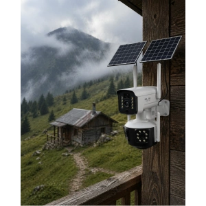 Güneş Enerjili Bahçe Kamerası 4g Sım Kartlı 9mp Akıllı Güvenlik Kamerası 2 Yıl Garantili