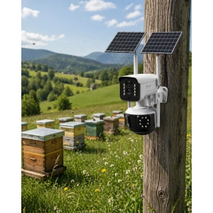 Güneş Enerjili Çiftlik Kamerası 9mp 4g Sım Kartlı Solar Güvenlik Kamerası 2 Yıl Garantili