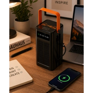 Güneş Enerjili Hızlı Şarj Powerbank Taşınabilir Yüksek Kapasiteli 80.000