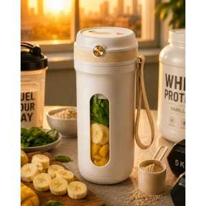 Günlük Kullanıma Uygun Şarjlı Mini Blender Buz Kırabilen Taşınabilir Mikser
