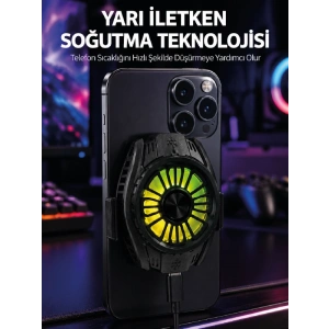 Hafif Tasarımlı Hızlı Soğutma Sağlayan Telefon Soğutucu