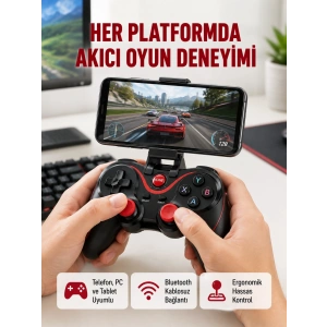 Hafif Ve Taşınabilir Kablosuz Bluetooth Oyun Konsolu