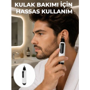 Hassas 3d Bıçaklı Kulak Ve Burun Tıraş Makinesi Yeni Nesil