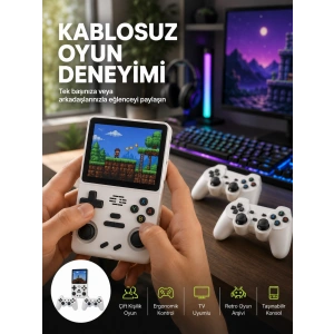 Hdmı Destekli Kablosuz Oyun Konsolu 10.000 Oyun Yeni Nesil
