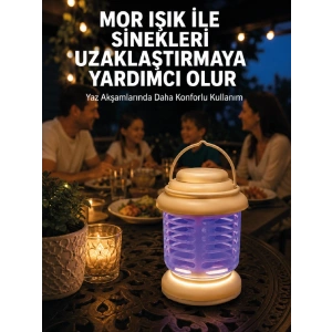 İç Ve Dış Mekân Kullanımına Uygun Sinek Kovucu Lamba
